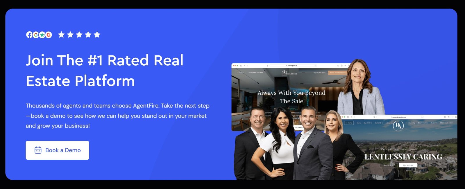 AgentFire + Join the Number 1 Rated Real Estate Platform