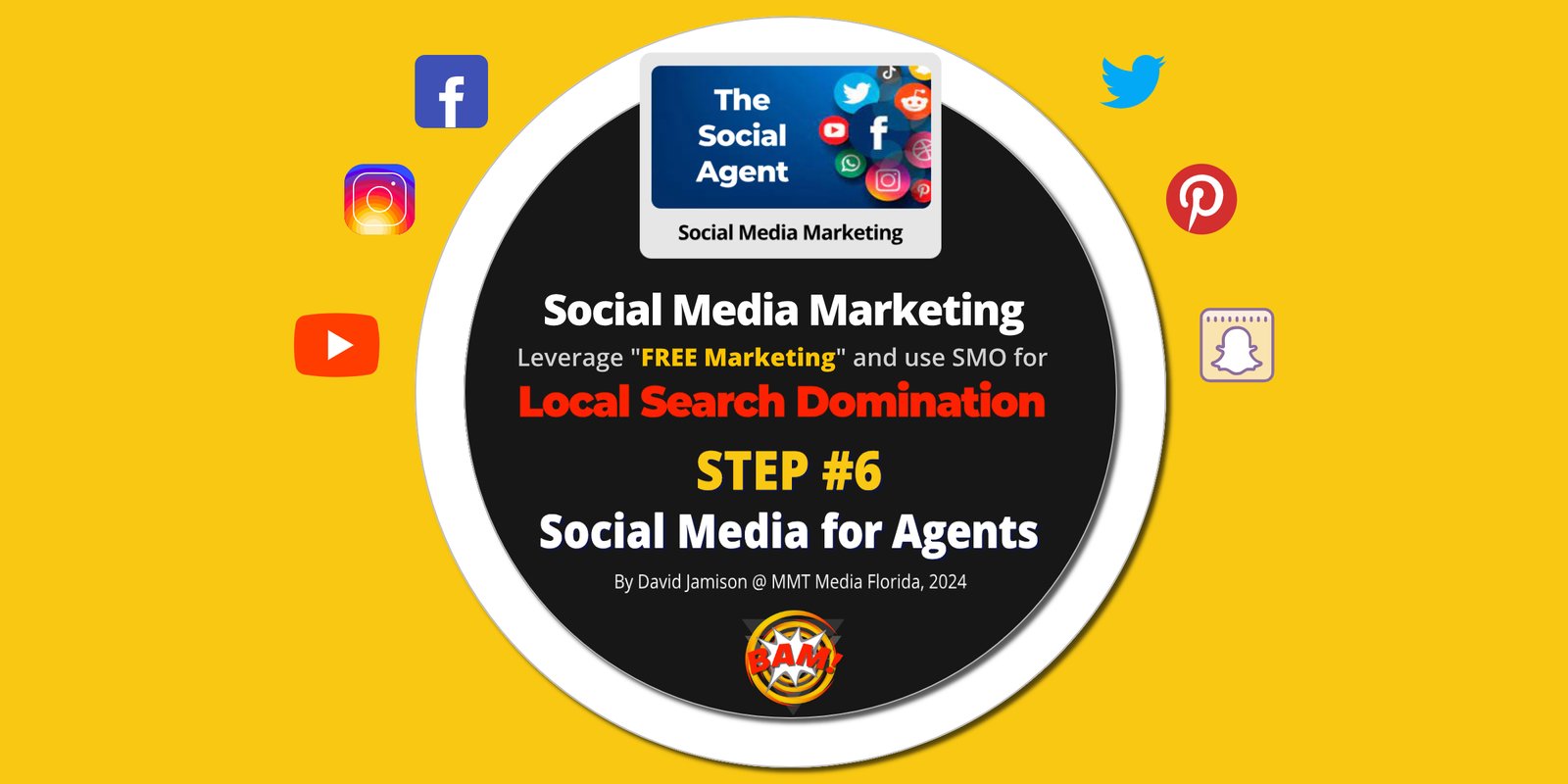 STEP 6. Social Media for Real Estate Agents by BetterAgentMarketing.com - Featured Image