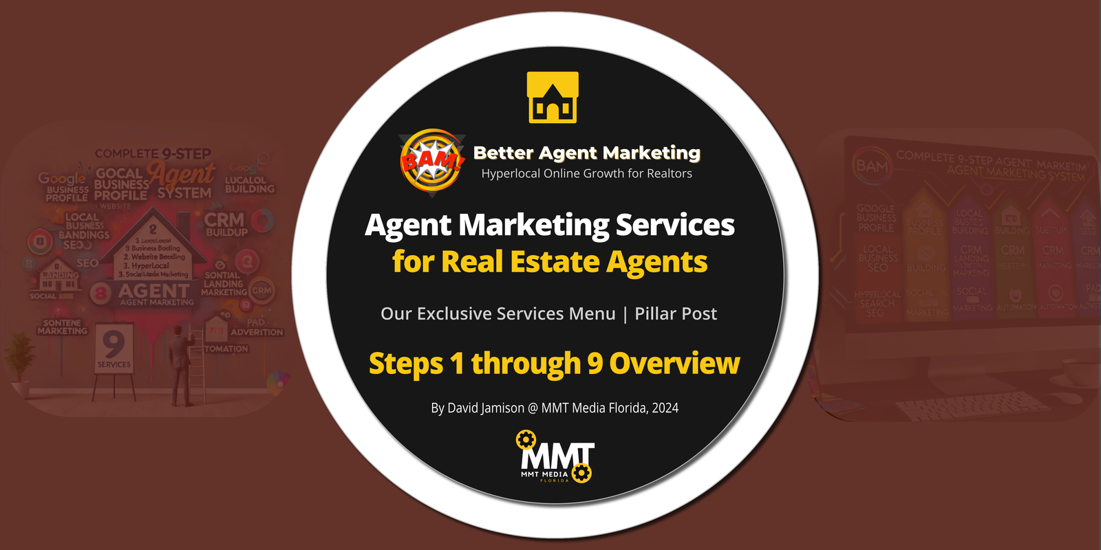 BETTER AGENT MARKETING - STEPS 1 - 9 AGENT MARKETING SYSTEM Feat_Img