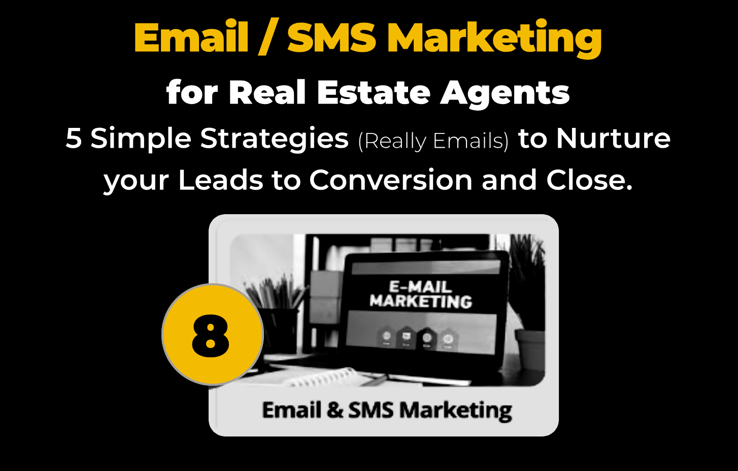 STEP 8 - EMAIL + SMS Marketing - BAM 11-24